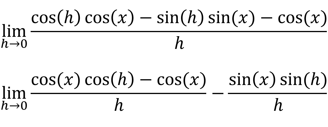 proof-that-d-dx-cos-x-sin-x